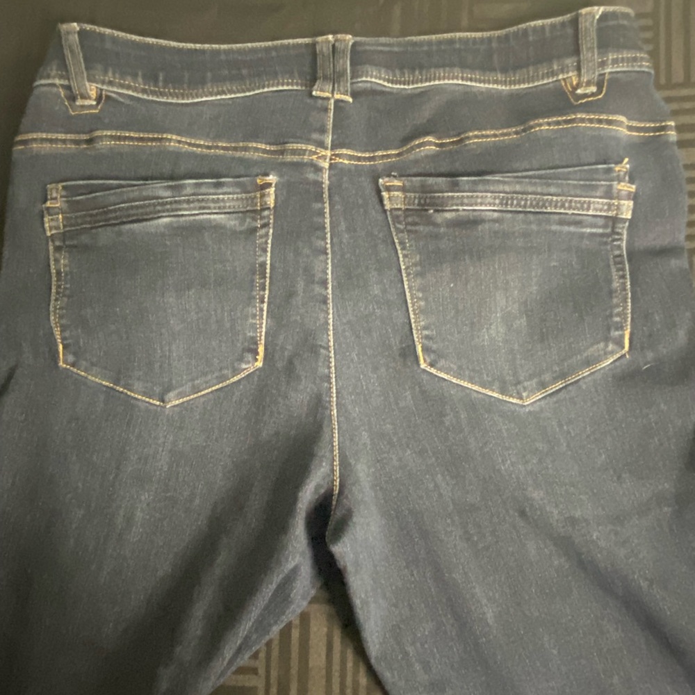 Democracy Blue Denim Jeans AB technology size 12 boot cut - Picture 5 of 7